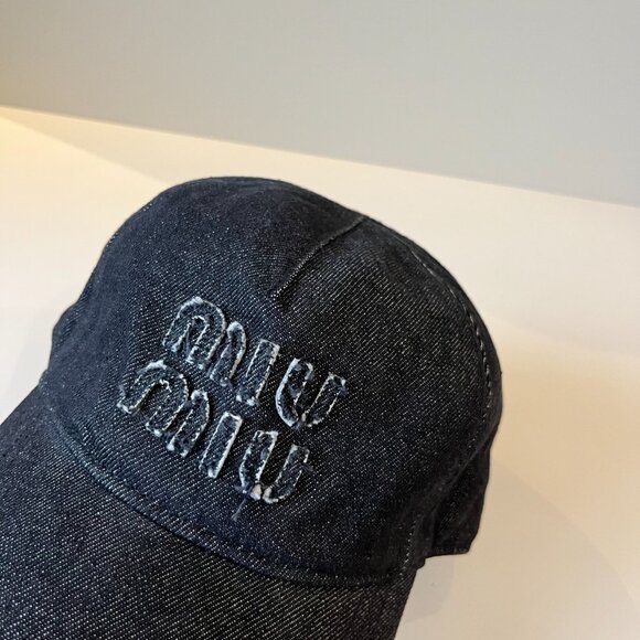 Miu miu baseball cap sun hat main image 9